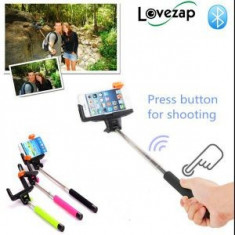 Monopod/prelungitor pentru SELFIE wireless cu bluetooth pt.telefoane si camere foto-bat baston telescopic foto selfie baterie proprie foto