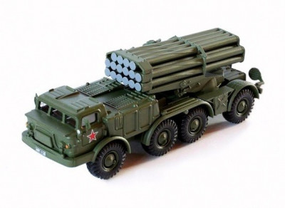 Macheta BM-27 Rusia - 1980 scara 1:72 foto