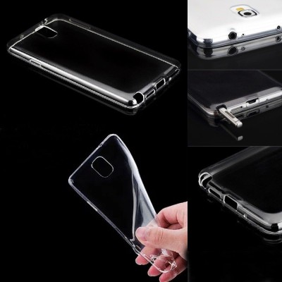 Husa silicon transparent Samsung Galaxy Note 4 + folie sticla ecran Tempered Glass foto