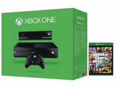 Xbox One 500GB, kinect kit ,GTA V, noi/sigilate, 2 ani garantie foto