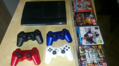 PlayStation 3 Super Slim 500GB + 4xController DualShock3 foto