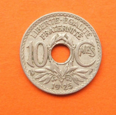 FRANTA 10 CENTIMES 1925 foto