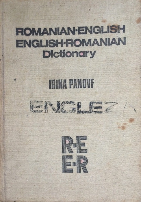 ROMANIAN-ENGLISH ENGLISH-ROMANIAN DICTIONARY - Irina Panovf