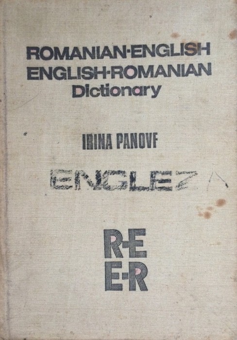 ROMANIAN-ENGLISH ENGLISH-ROMANIAN DICTIONARY - Irina Panovf