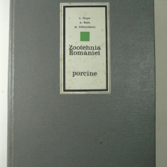 ZOOTEHNIA ROMANIEI - PORCINE - COLECTIV AUTORI - EDIT. ACADEMIEI BUCURESTI 1969