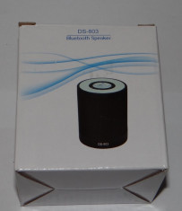 Boxa portabila cu Bluetooth wireless MINI MP3 player, radio FM DS-803 foto