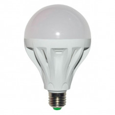 Bec LED economic dulie E27 9W 6500K Lumina Rece echivalent 70W - NOU foto