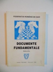 DOCUMENTE FUNDAMENTALE , EDITIA A III - A , 1998 foto