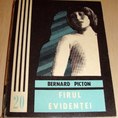 FIRUL EVIDENTEI - Bernard Picton