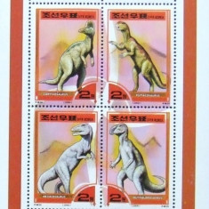 KOREEA 2000 - DINOZAURI, 4 VALORI IN M/SH NEOBLITERATA - C 061