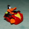 Figurina jucarie ou Kinder Surprise Looney Tunes Daffy Duck, plastic 3 cm