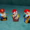 Lot 3 figurine jucarie ou Kinder Surprise pitici Alba ca Zapada