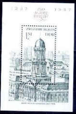Germania Democrata 1986 - Bloc cat.nr.83 neuzat,perfecta stare