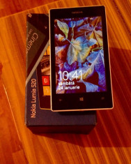 Nokia Lumia 520 Alb,cutie foto