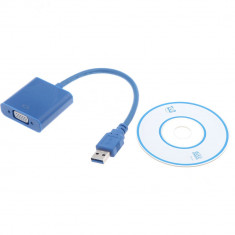 Convertor video USB 3.0/2.0 - VGA foto