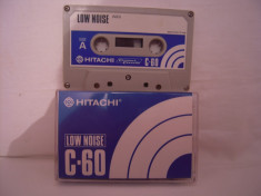 Vand caseta audio Hitachi C 60,originala,raritate! foto