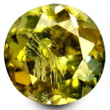 * Piatra naturala Tanzanit (Zoisit) galben - netratat 1,07 ct - certificat