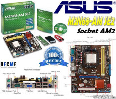 placa baza socket am2+ Asus M2N68-AM SE , placa video integrata. ddr2 foto