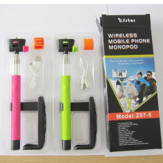 Selfie stick cu Bluetooth-Baterie Proprie!!!Super Cadou!Cel mai bun Pret!! foto