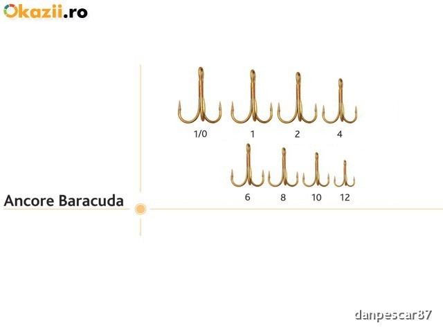 Set 50 Ancore Baracuda numarul #12