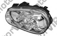 Far Vw Golf 4 1J , partea Stanga, Bec H1+ H3+ H7, cu lampa ceata 1J1941017C foto