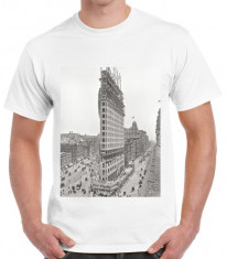 Tricou vintage Those were the times - Flatiron Building foto