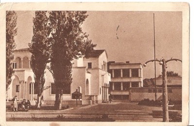 CPI (B4793) PLOIESTI - CASA PIONIERILOR, CIRCULATA, 17.IAN.1958, STAMPILE, TIMBRU foto