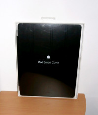 Husa iPad Apple Black Smart Cover Leather (MD301ZMA ) - piele neagra , nou foto