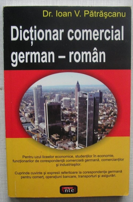 Ioan Patrascanu - Dictionar Comercial German-Roman