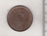 bnk mnd Lundy Island 1 puffin 1929 , moneda ORIGINALA