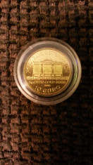 Moneda aur - VIENNA PHILHARMONIC - 1/10 ounces foto