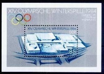 C181 - Germania Democrata 1983 - Bloc cat.nr.72 neuzat,perfecta stare foto