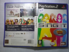 Disney SING IT Camp Rock - JOC PS2 Playstation - ( GameLand - sute de jocuri ) foto