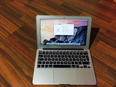 Middle 2014 !!! MacBook AIR 11&amp;quot; 1.4GHz i5 Haswell !! 4GB RAM !!! INTEL HD 5000 VIDEO 1.5GB !! SSD 128 GB !! User 100% calificative pozitive !! NOU !! foto