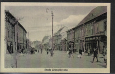 = CARTE POSTALA 6 TG MURES REPORODUCERE 2 SCANARI foto