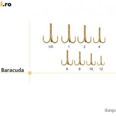 Set 20 Ancore Baracuda numarul 1/0