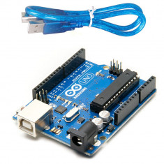 Placa dezvoltare Arduino UNO R3 + cablu USB foto