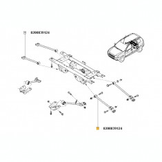 BRAT SUSPENSIE SPATE DACIA DUSTER 4x4 foto