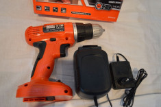 Autofiletanta, Masina gaurit/insurubat 14,4V Black&amp;amp;Decker, EPC14 foto