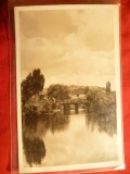 Ilustrata Odorhei -Pe Tarnava Mare , circulat 1954