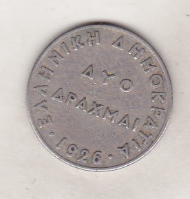bnk mnd Grecia 1 drahma 1926
