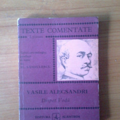 d6 Vasile Alecsandri - Despot-Voda - texte comentate - Tabel cronologic