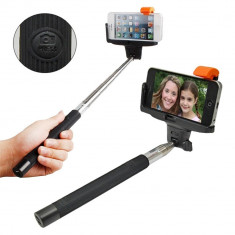 Monopod Selfie pentru android si iphone Bluetooth Cu Declansator buton pe maner si wireless foto