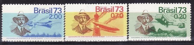 C251 - Brazilia 1973 - cat.nr.1379-81 neuzat,perfecta stare