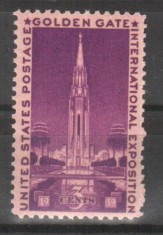 SUA - 1939, SCOTT 852, nestampilat