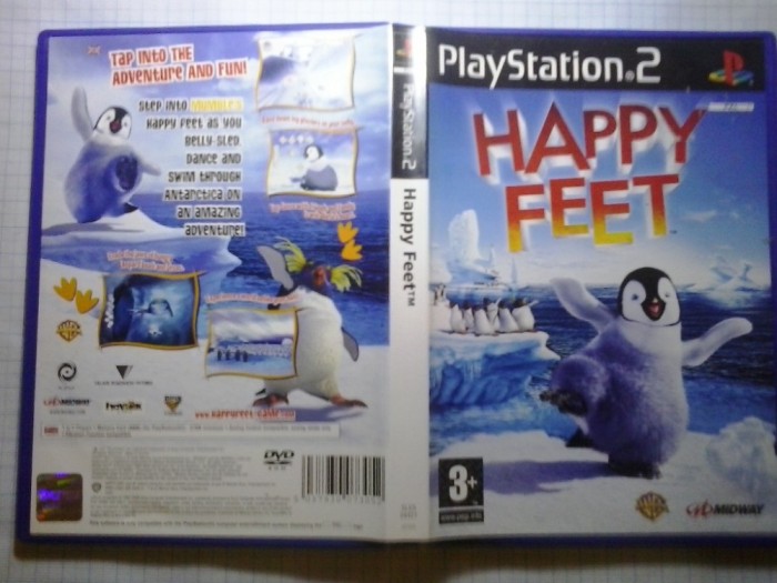 Happy Feet - JOC PS2 Playstation ( GameLand - sute de jocuri ) foto mare Happy Feet - JOC PS2 Playstation ( GameLand - sute de jocuri ) foto mare