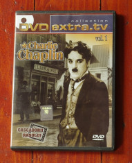 Film - colectia extra tv - cascadorii rasului - Charlie Chaplin - volumul I si II !!! foto