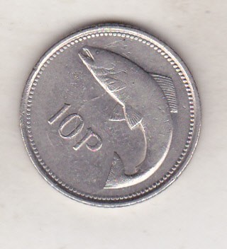 bnk mnd Irlanda 10 pence 1994 foto