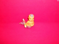 figurina bebelus sirena din cauciuc moale foto