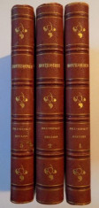 DE L&amp;#039;ESPRIT DES LOIS PAR MONTESQUIEU PRECEDE DE L&amp;#039;ANALYSE DE CET OUVRAGE PAR D &amp;#039; ALEMBERT , VOL I - III , PARIS 1838 cotor in piele foto